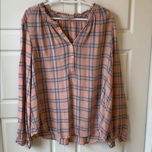 Plaid Loft Blouse
